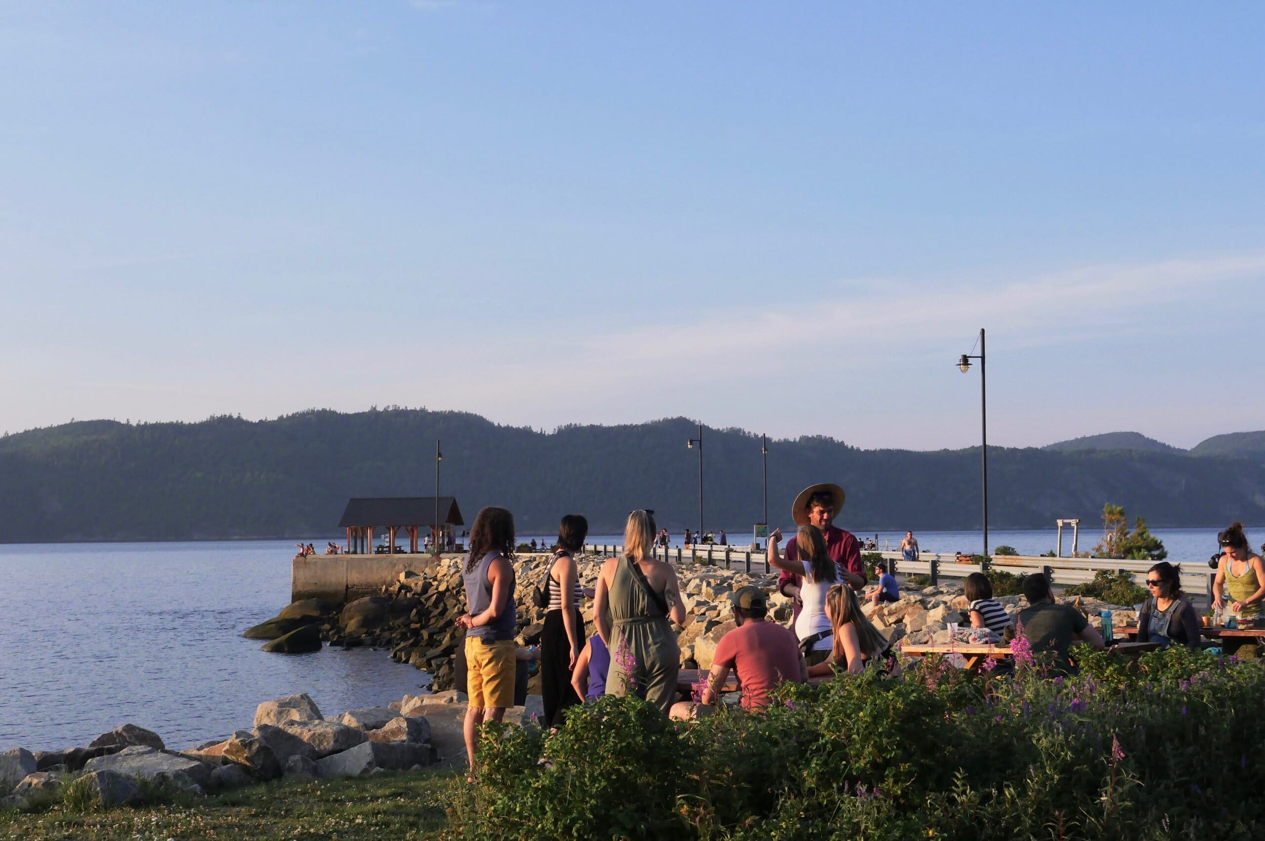 Les Fêtes de la Culture au quai Municipalité de PetitSaguenay